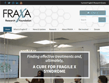 Tablet Screenshot of fraxa.org